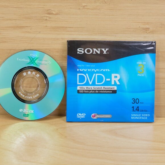 Sony Handycam DCR-DVD508 Mini DVD Hybrid Camcorder, Made in Japan - Picture 9 of 9